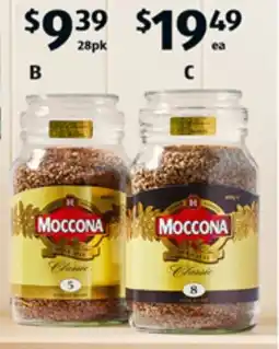 ALDI Moccona Classic Coffee offer