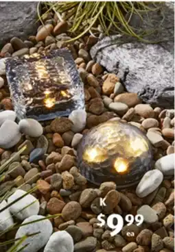 ALDI Solar LED Glass Brick offer