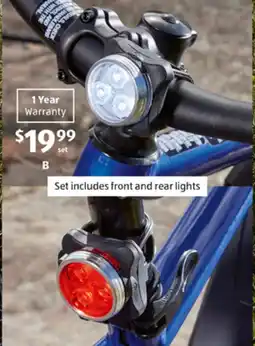 ALDI Bike LED Light Set offer