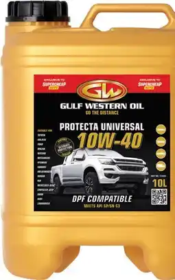 SuperCheap Auto Gulf Western Protecta Universal Engine Oil^ offer