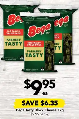 Drakes Bega Tasty Block Cheese offer