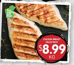Spudshed Chicken breast value pack offer