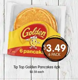 Spudshed Tip Top Golden Pancakes offer