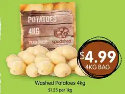 Spudshed Washed Potatoes offer