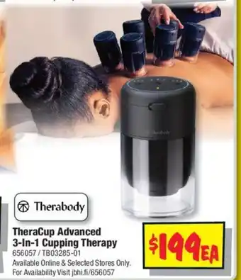 JB Hi-Fi TheraCup Advanced 3-In-1 Cupping Therapy offer