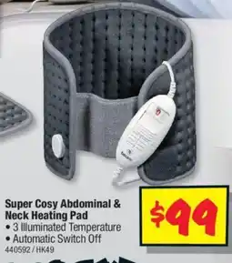 JB Hi-Fi Super Cosy Abdominal & Neck Heating Pad offer