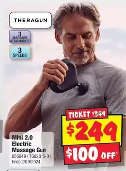 JB Hi-Fi Mini 2.0 Electric Massage Gun offer