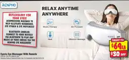JB Hi-Fi Eyeris Eye Massager With Remote offer