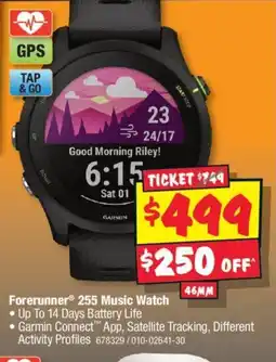 JB Hi-Fi Forerunner 255 Music Watch offer