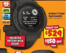 JB Hi-Fi Instinct 2 Solar Sportswatch offer