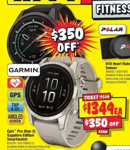 JB Hi-Fi Epix™ Pro (Gen 2) Sapphire Edition Smartwatch offer