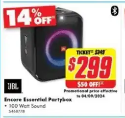 Encore Essential Partybox