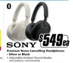 The Good Guys Premium Noise Cancelling Headphones offer