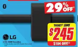 The Good Guys 2.1Ch 300W Soundbar offer