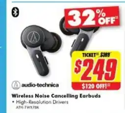 The Good Guys Wireless Noise Cancelling Earbuds offer