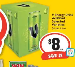 Ritchies V Energy Drink offer