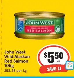Ritchies John West Wild Alaskan Red Salmon offer
