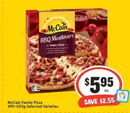 Ritchies McCain Family Pizza offer
