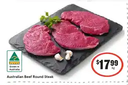 Ritchies Australian Beef Round Steak offer