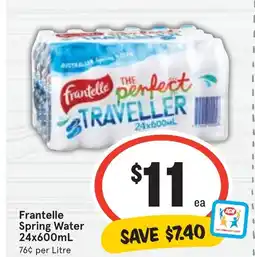 Ritchies Frantelle Spring Water offer