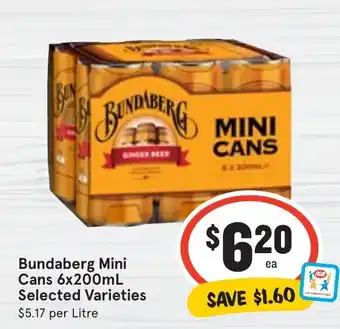 Ritchies Bundaberg Mini Cans offer