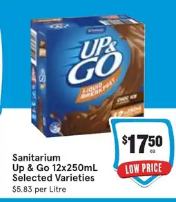 Ritchies Sanitarium Up & Go offer