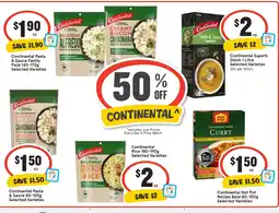 Ritchies Continental Pasta offer