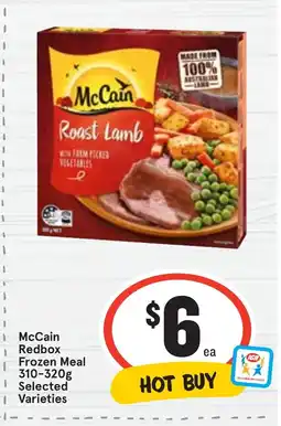 Ritchies McCain Redbox Frozen Meal offer
