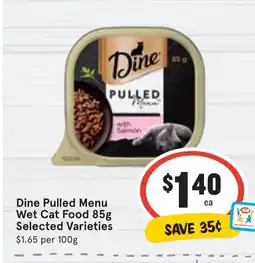 Ritchies Dine Pulled Menu Wet Cat Food offer
