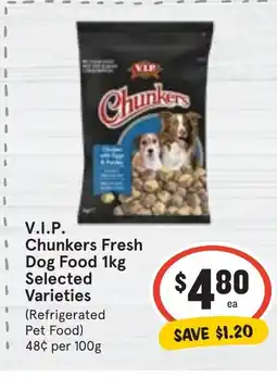 Ritchies V.I.P. Chunkers Fresh Dog Food offer