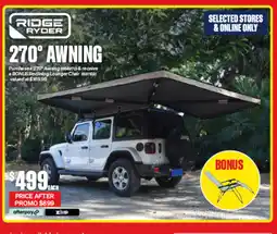 SuperCheap Auto 270° AWNING offer