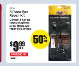 8 Piece Tyre Repair Kit