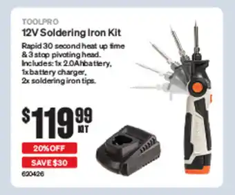 SuperCheap Auto 12v soldering iron kit offer