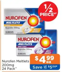 Good Price Pharmacy Nurofen Meltlets offer