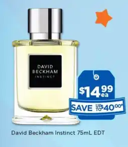 Good Price Pharmacy David Beckham Instinct 75mL EDT offer