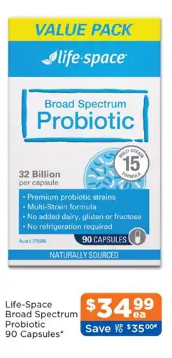 Good Price Pharmacy Life-Space Broad Spectrum Probiotic offer