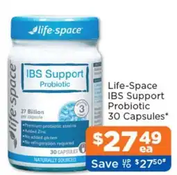 Good Price Pharmacy Life-Space IBS Support Probiotic 30 Capsules offer