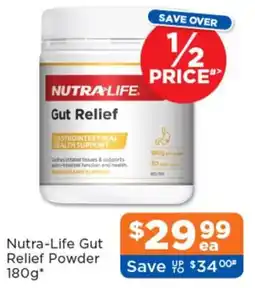 Good Price Pharmacy Nutra-Life Gut Relief Powder offer