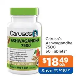 Good Price Pharmacy Caruso's Ashwagandha offer