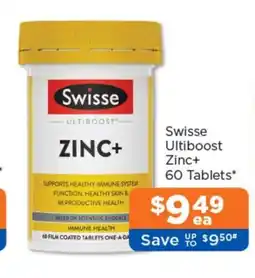 Good Price Pharmacy Swisse Ultiboost Zinc+ offer