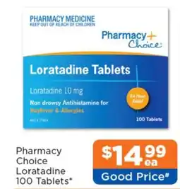 Good Price Pharmacy Pharmacy+ Choice Loratadine offer