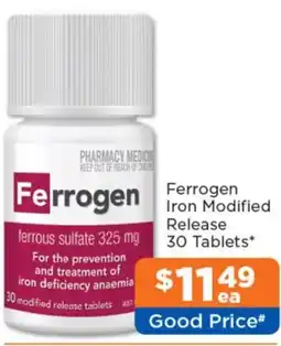 Ferrogen iron deficiency anaemia