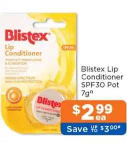 Blistex Lip Conditioner SPF30 Pot
