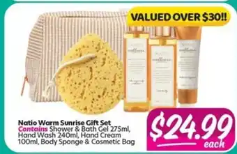 Natio Warm Sunrise Gift Set