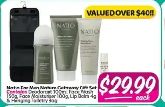 Your Discount Chemist Natio For Men Nature Gateaway Gift Set offer