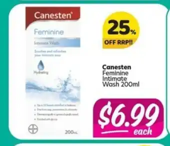 Canesten Feminine Intimate Wash 200ml