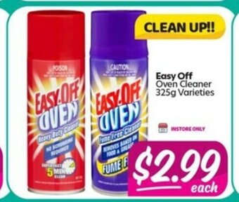Easy Off Oven Cleaner 325g Varieties