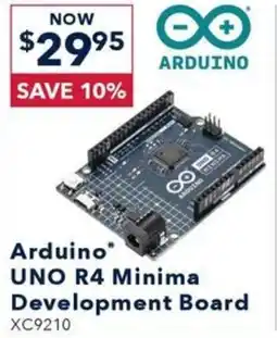 Jaycar Electronics Arduino UNO R4 Minima Development Board offer