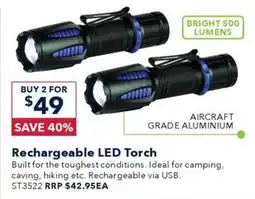 Rechargeable LED Torch