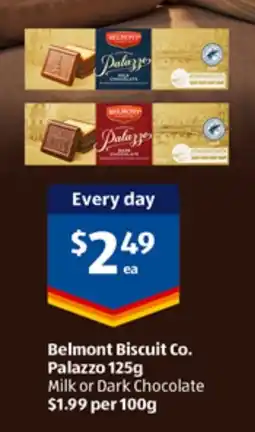 ALDI Belmont Biscuit Co. Palazzo offer